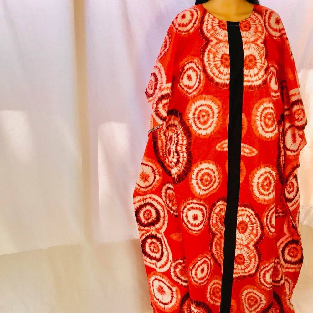 Ankara maxi gown
